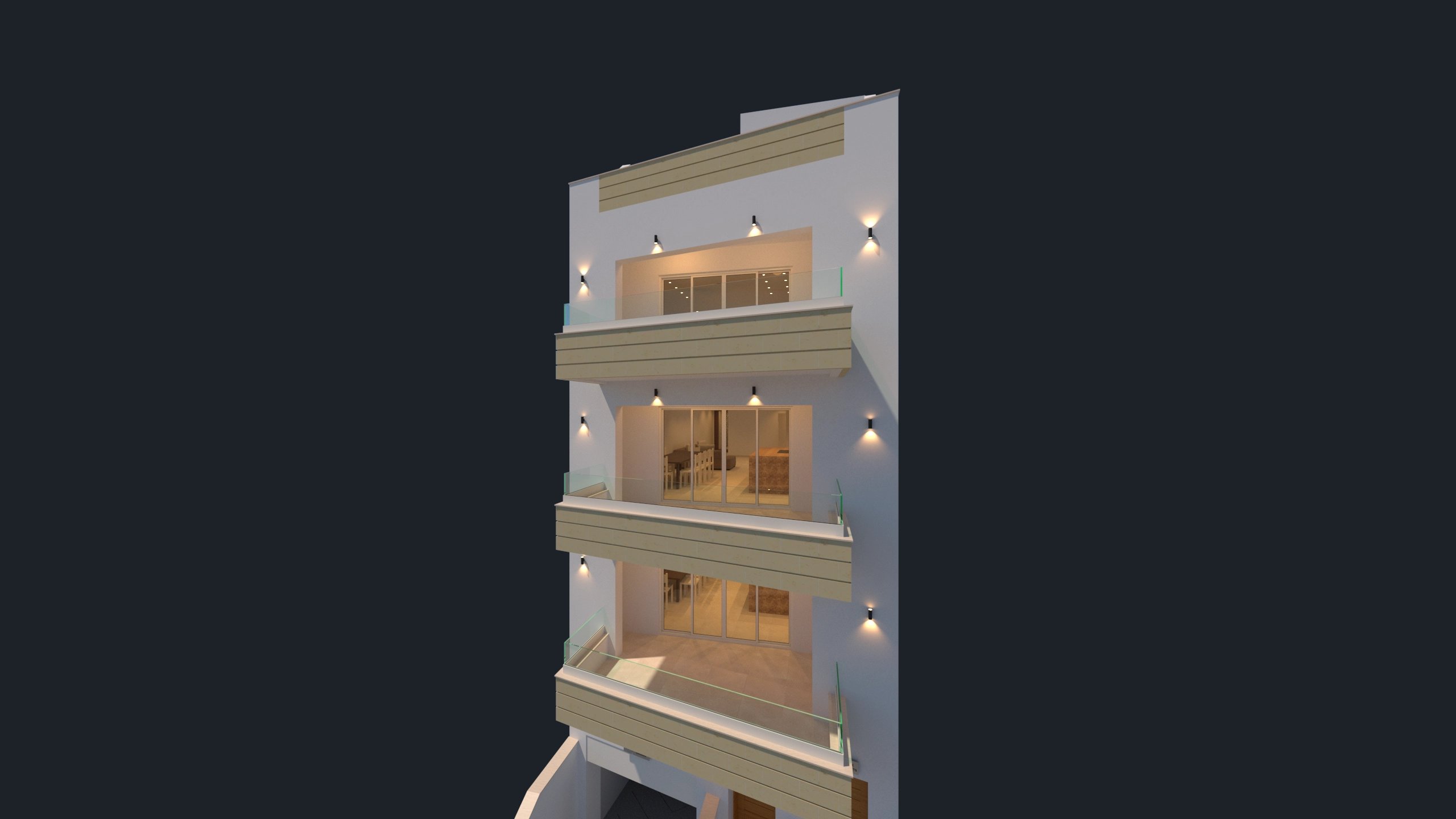 The Peak Complex - Elevation - Façade - 2