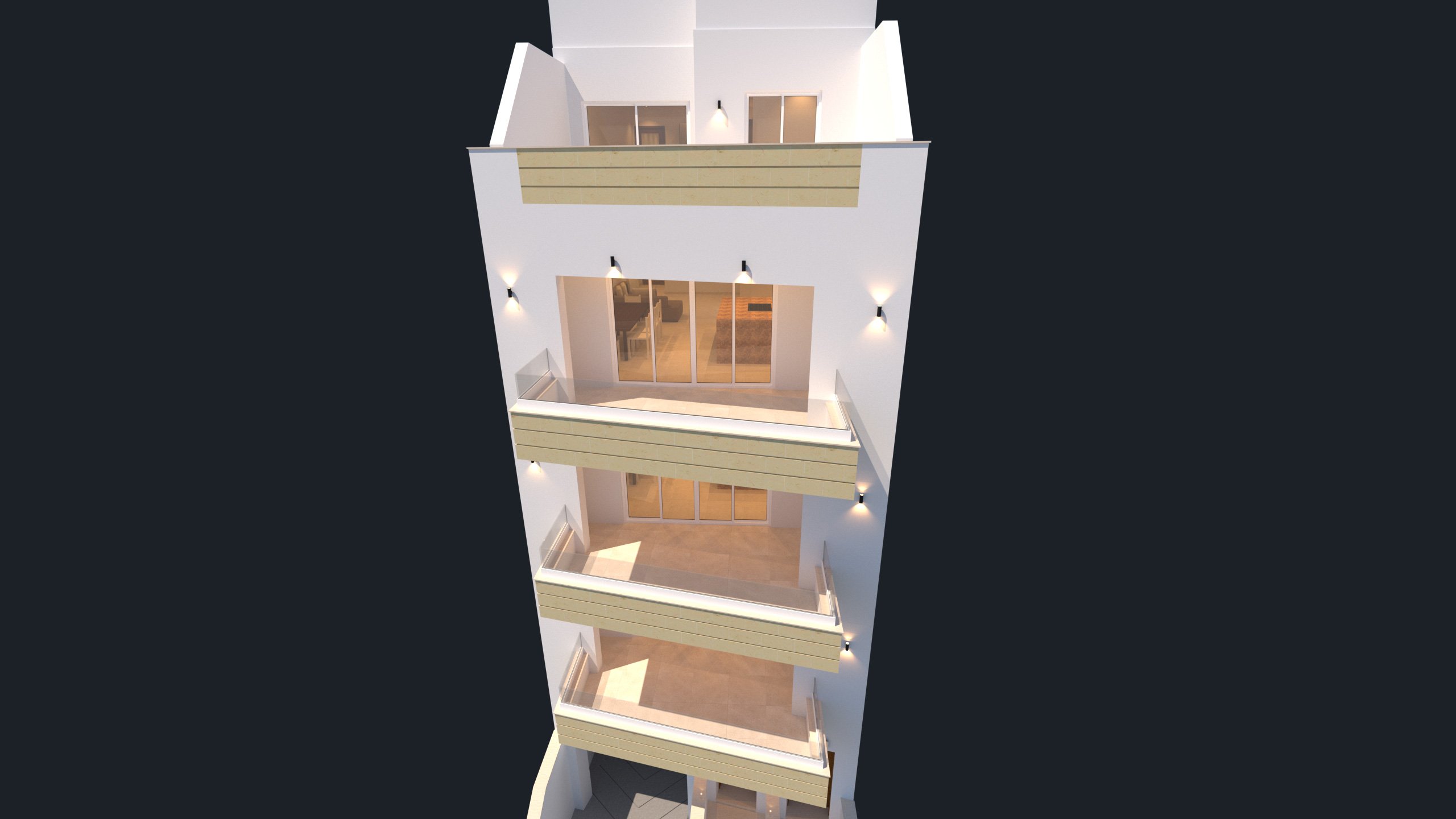 The Peak Complex - Elevation - Façade - 3