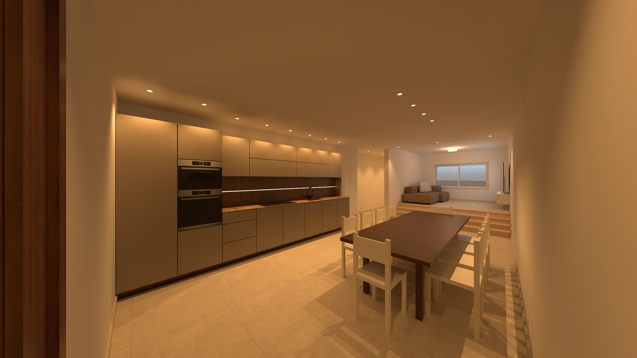 The Peak Complex - Maisonette 1 - Kitchen / Living / Dining - 1